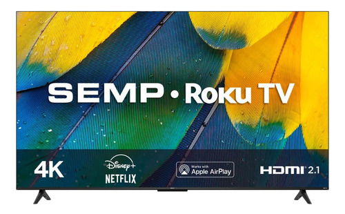 Tv 4k Uhd Hdr 50 Pol Smart Semp Roku Wifi Usb Rk8600 Dolby