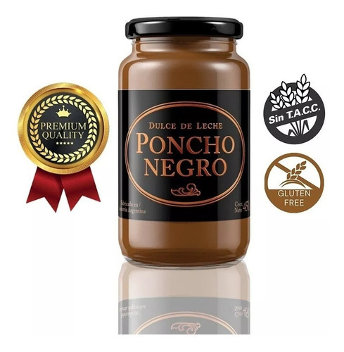 Doce De Leite Argentino Poncho Negro 450g