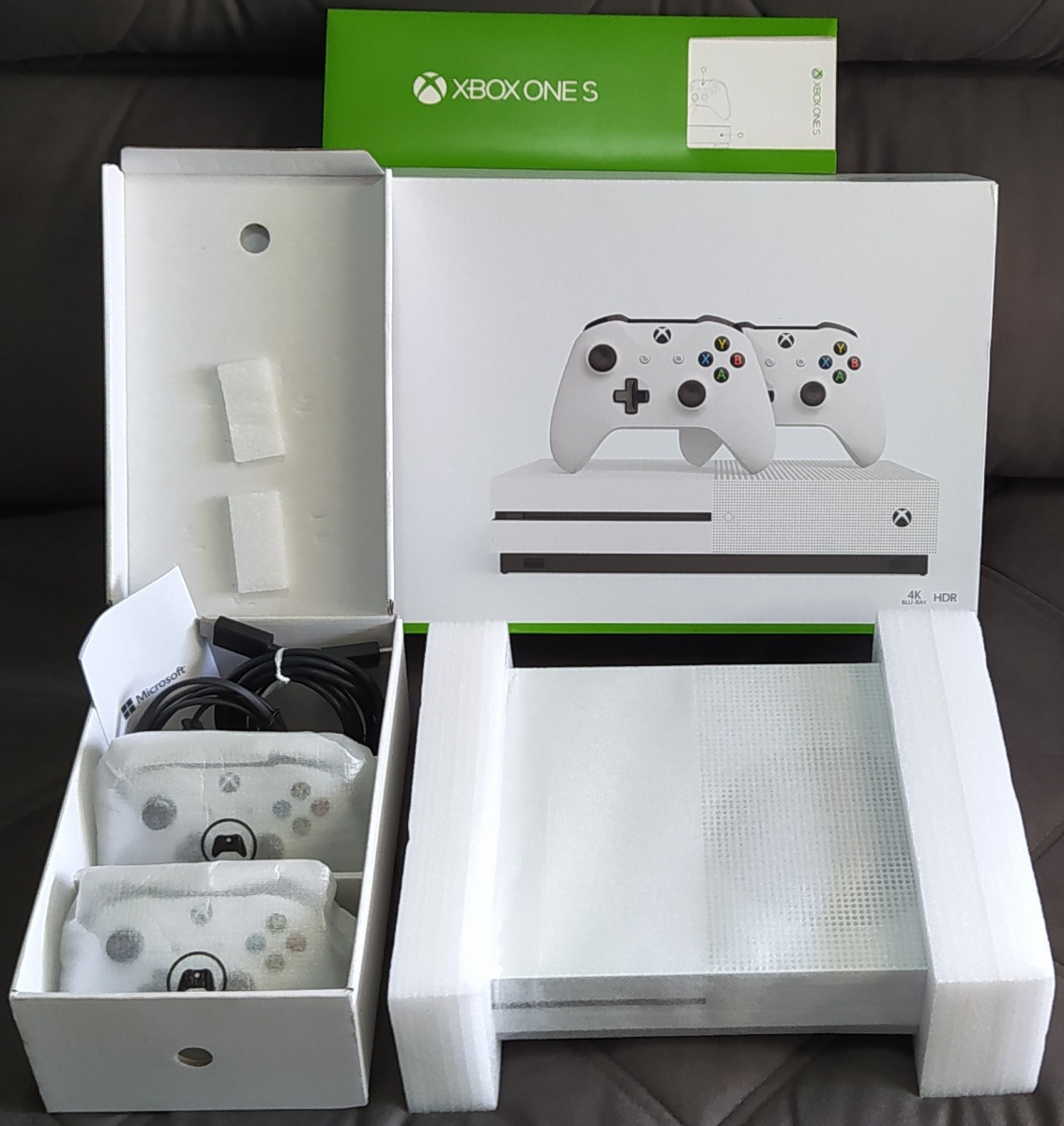 Microsoft Xbox One S Two-Controller Bundle