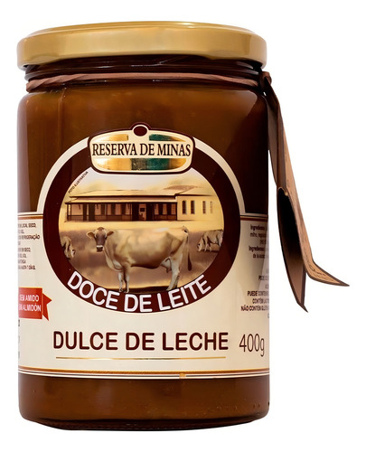 Doce De Leite Argentino Reserva De Minas 400g