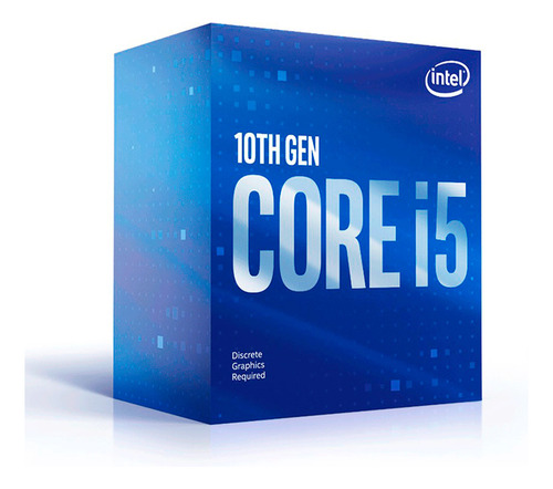 Processador Intel I5-10400f 2.90ghz 12mb Ddr4 Fclga1200 