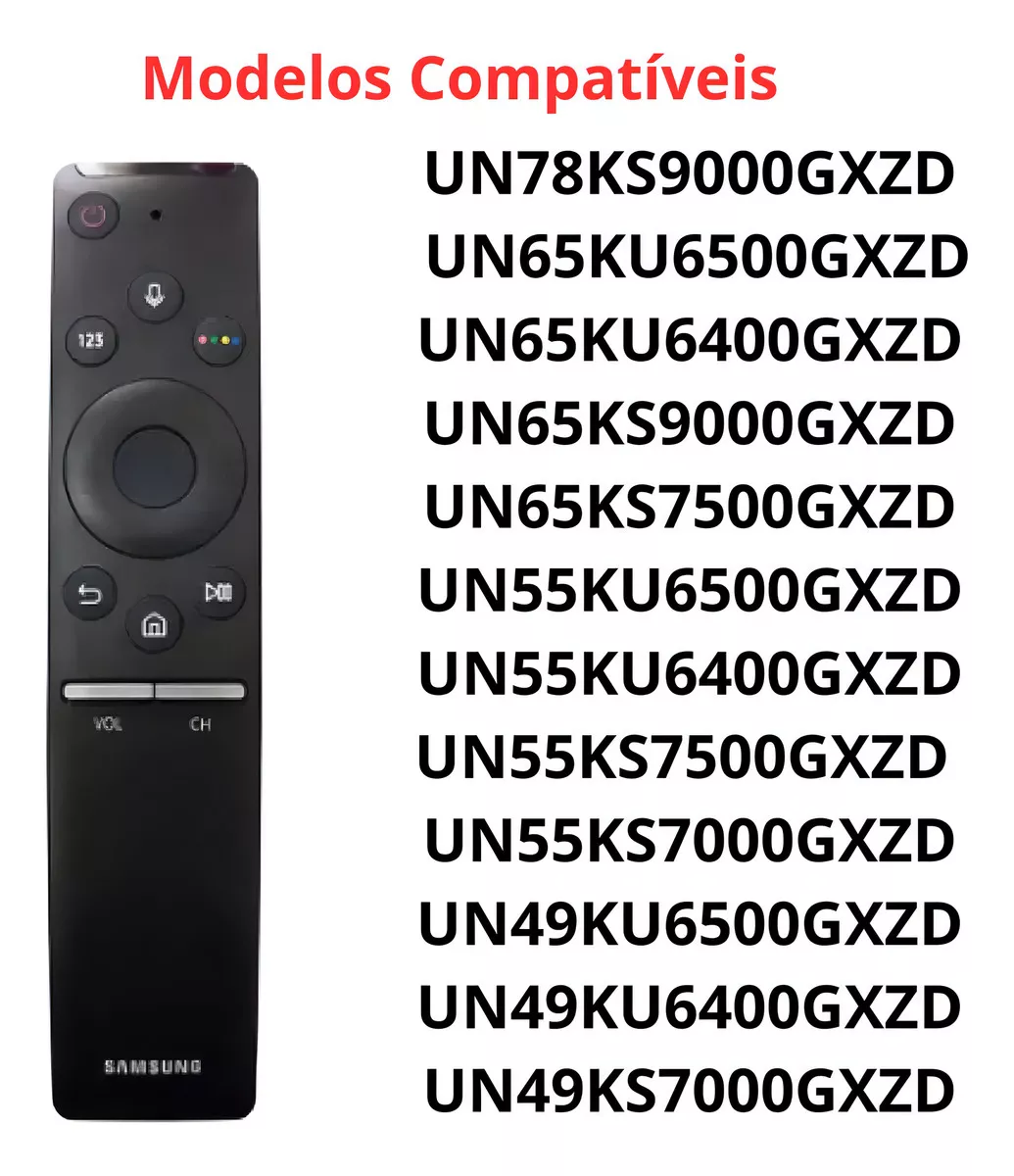 Segunda imagem para pesquisa de controle remoto da tv samsung series 7000