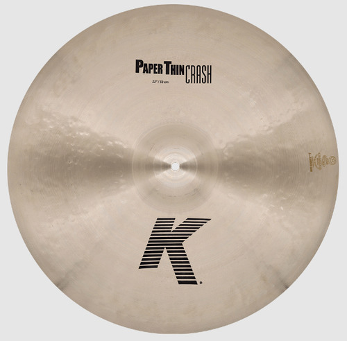 Crash Zildjian K Series Paper Thin 22  Serie K K2822 Oferta!