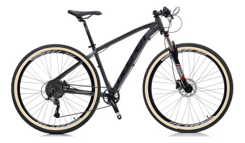 Bicicleta mountain bike Deeper maximus 1x9 - 9v 2023 R29 tamanho do quadro 21" - grafite