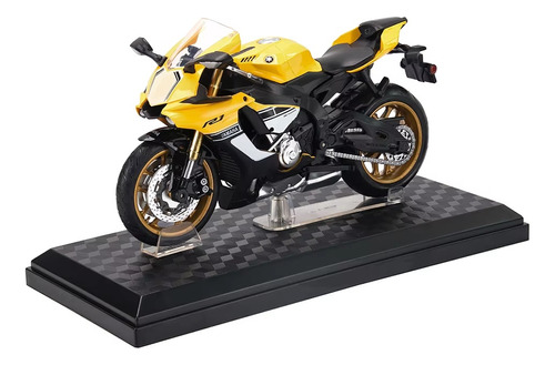 Miniatura Motocicleta Moto Yamaha Yzf R1 - Escala 1/12