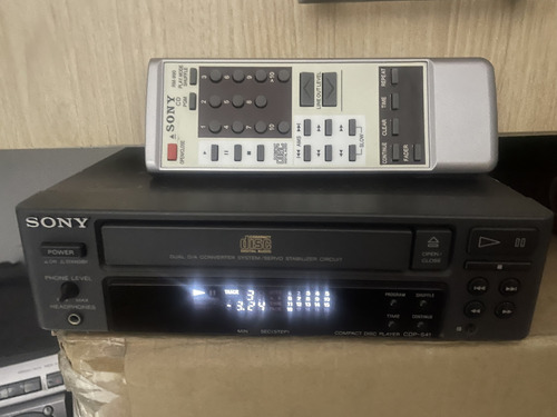 Sony Cd Player Cdp-s41 (Usado)