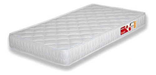 Colchon De Cuna 130x60cm Densidad 18 Impermeable 10 Cm Alto Color Blanco