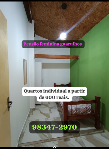 Pensão Feminina Guarulhos - Quarto Individual