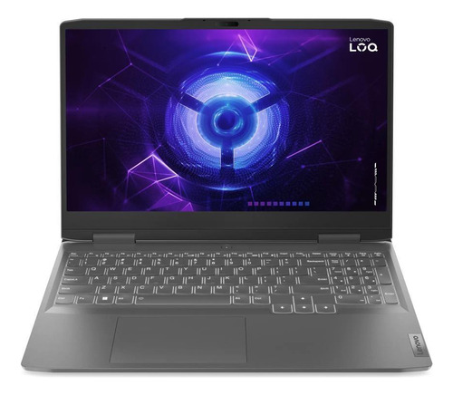 Notebook Gamer Lenovo Loq Intel Core I5 16gb RAM 512gb SSD RTX 2050 Linux Tela 15,6" Full HD 83EUS00400