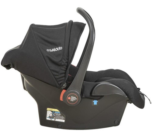 Kiddo Casulo Click Bebê Conforto Kiddo Casulo Click Para Carrinho Qua Negro