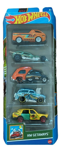 Hot Wheels Premium Cartela C/ 5 Carrinhos Mattel - Original!