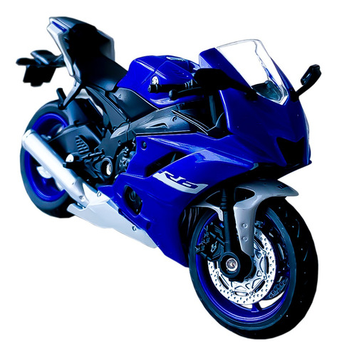 Miniatura Moto Yamaha Yzf-r6 - Coleção Cycle