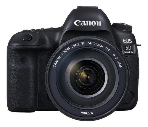 Canon EOS Kit 5D Mark IV + lente 24-105mm IS II USM DSLR cor preto