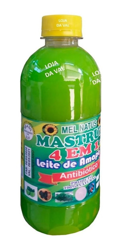 Preparo C/ Mastruz, Leite De Amapá, Mel E Limão 500ml - 1und