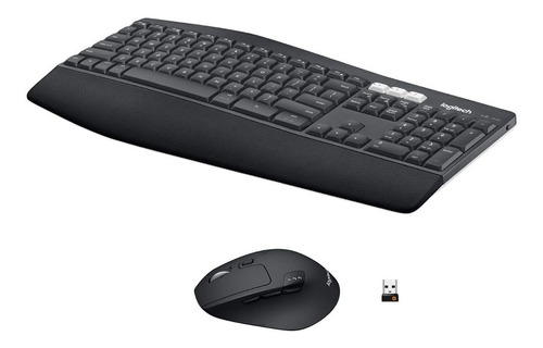 Combo Teclado e Mouse sem fio Logitech MK850 com Pilha Inclusa