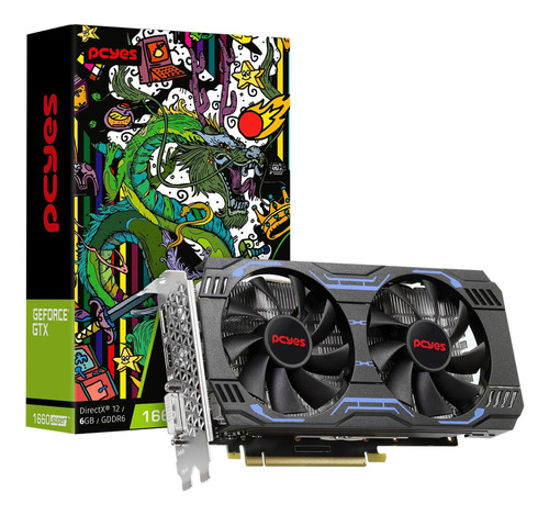 Placa De Vídeo Gamer Gtx Geforce 1660 Super 6gb Nvidia Pcyes