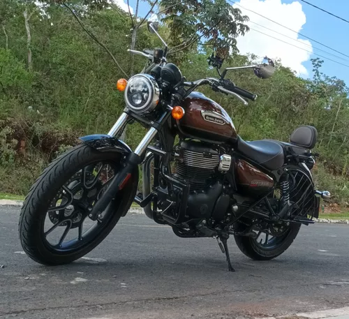 Royal Enfield Meteor 350 Super Nova Brown - Custom | MercadoLivre