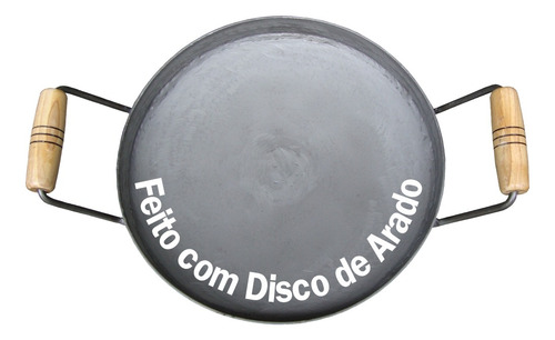 Disco De Arado 38cm Com Borda Tacho Chapa Entreveiro