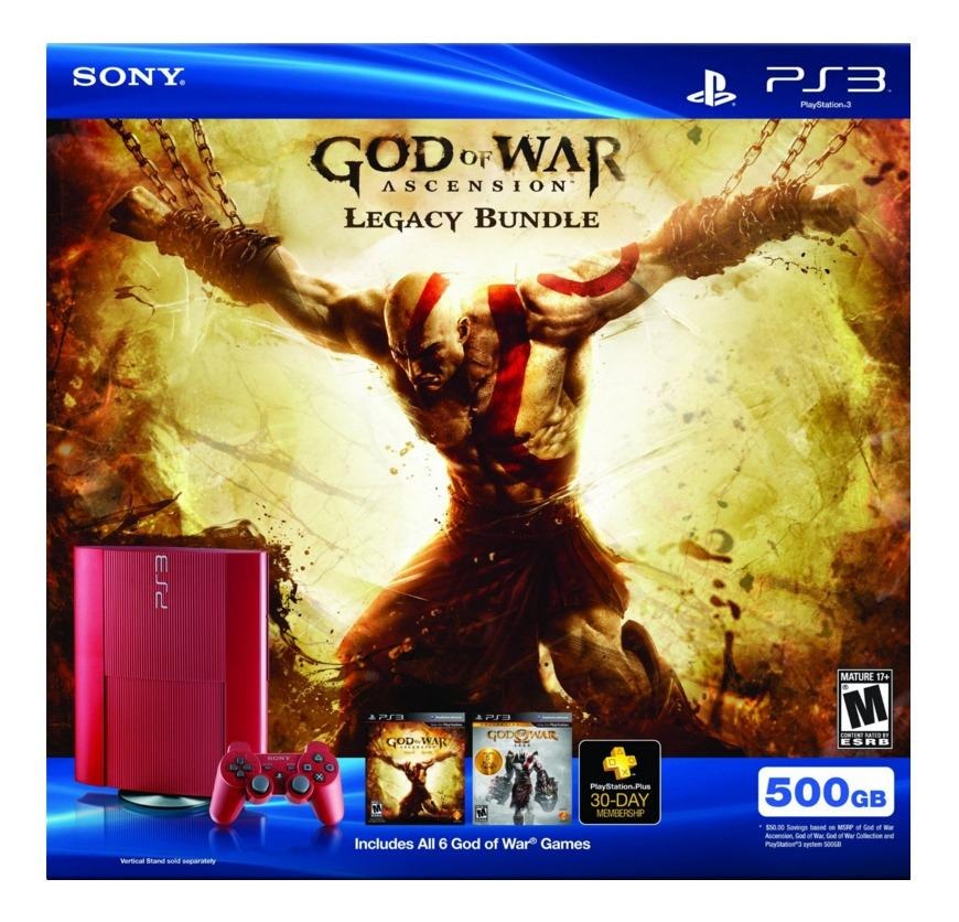 Sony PlayStation 3 Super Slim God of War: Ascension Legacy Bundle