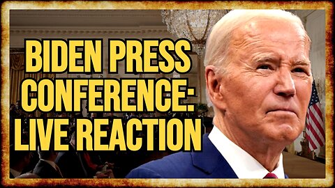 LIVE: Biden Press Conference - Reaction and Commentary