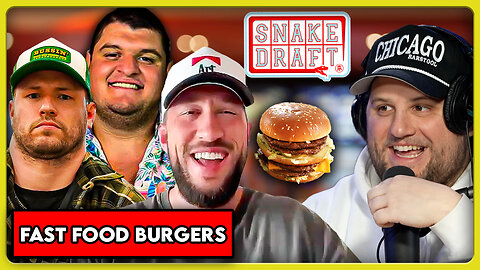 Ranking The Best Fast Food Burgers of All Time (Ft. Mike Majlak, Will Compton, Glenny Balls & Clem)