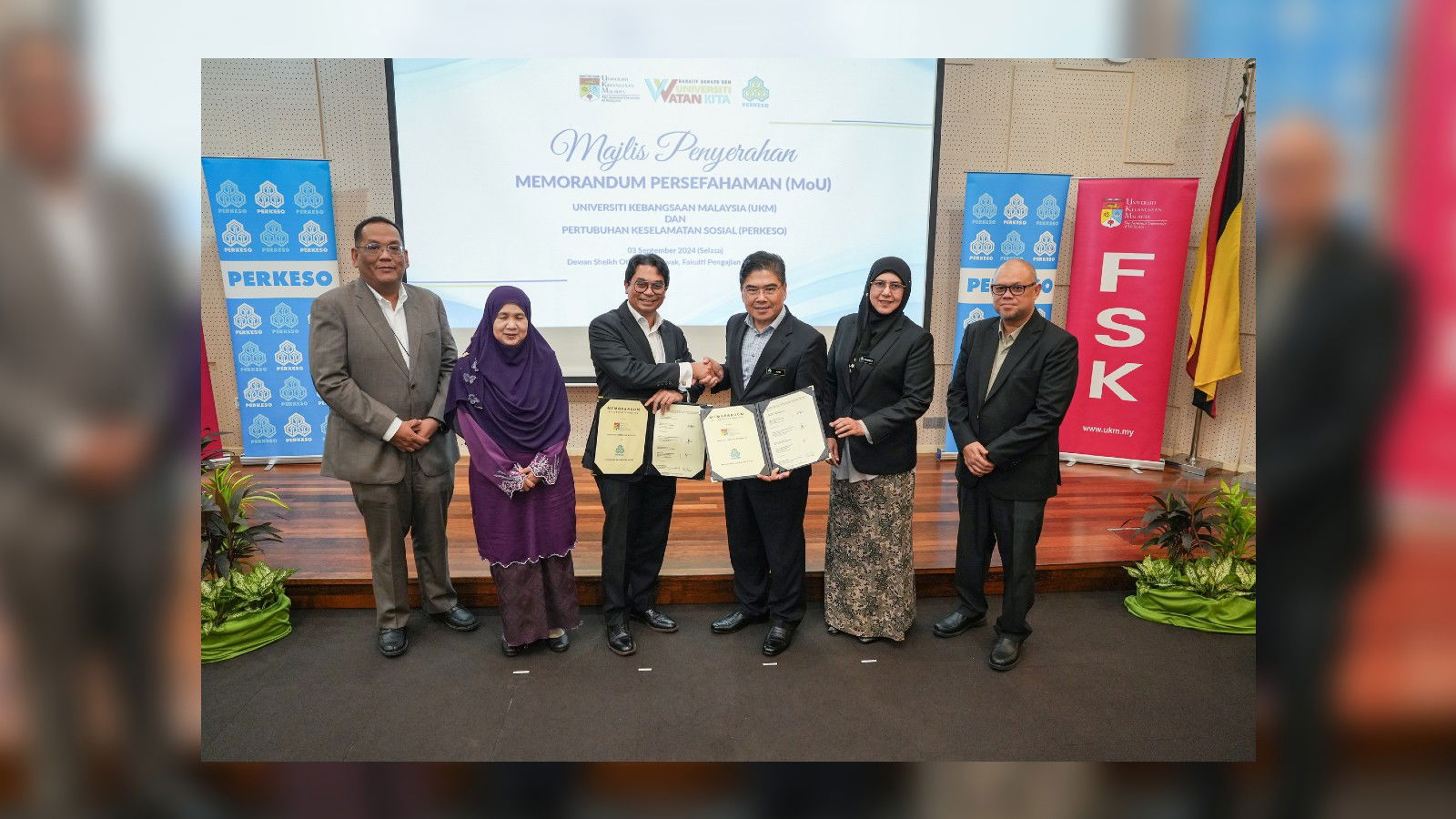 National University of Malaysia and PERKESO sign MoU on rehabilitation and 'return to work' programme