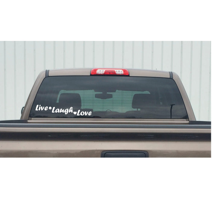 Live Laugh Love Decal – Live Laugh Love Sticker – 7150