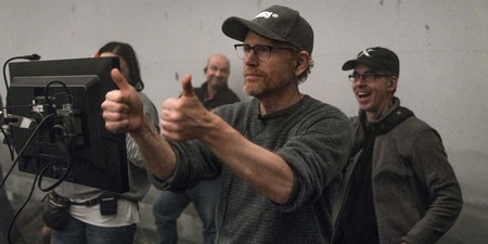 Ron Howard en el rodaje de Han Solo