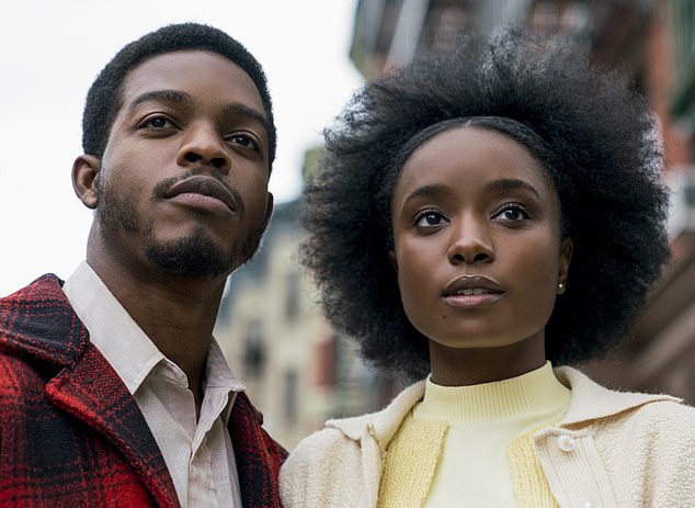 Set in the New York of the Sixties, If Beale Street Could Talk is about young man (Stephan James, above with KiKi Layne) who is arrested for rape simply because he's black