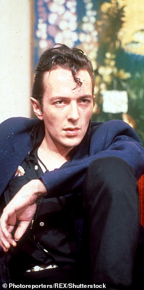 Joe Strummer pictured in 1981