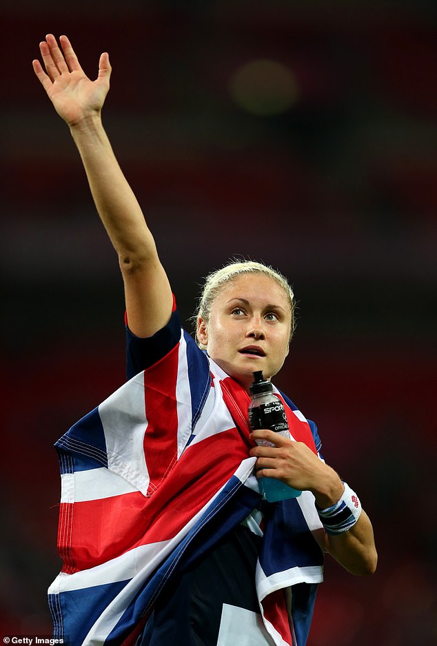 Houghton scored the winning goal in the group stages against Brazil during the 2012 London Olympics, but England went on to lose to Canada in the quarter-finals