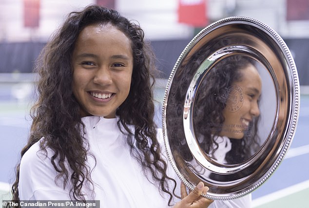 Canada's sixteen-year-old Leylah Annie Fernandez is the current junior French Open champion