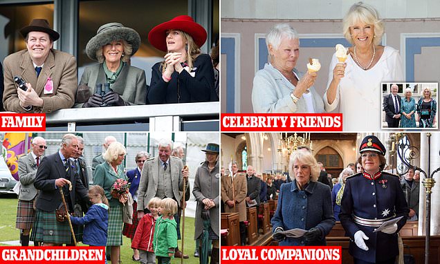 Inside the court of Queen Camilla as she turns 77: From her sister and children to her