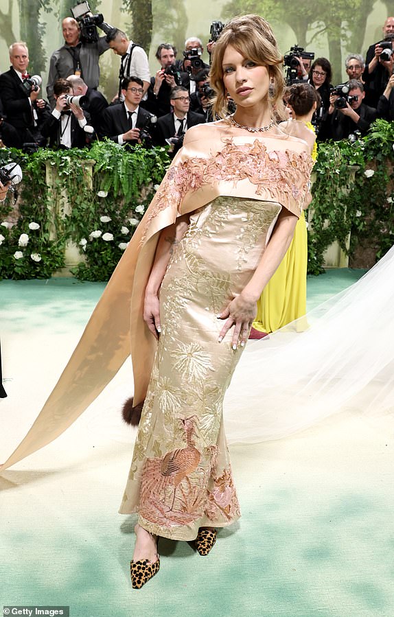 NEW YORK, NEW YORK - MAY 06: Ivy Getty attends The 2024 Met Gala Celebrating "Sleeping Beauties: Reawakening Fashion" at The Metropolitan Museum of Art on May 06, 2024 in New York City. (Photo by Jamie McCarthy/Getty Images)