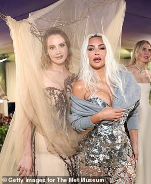 Lana at the Met Gala with Kim