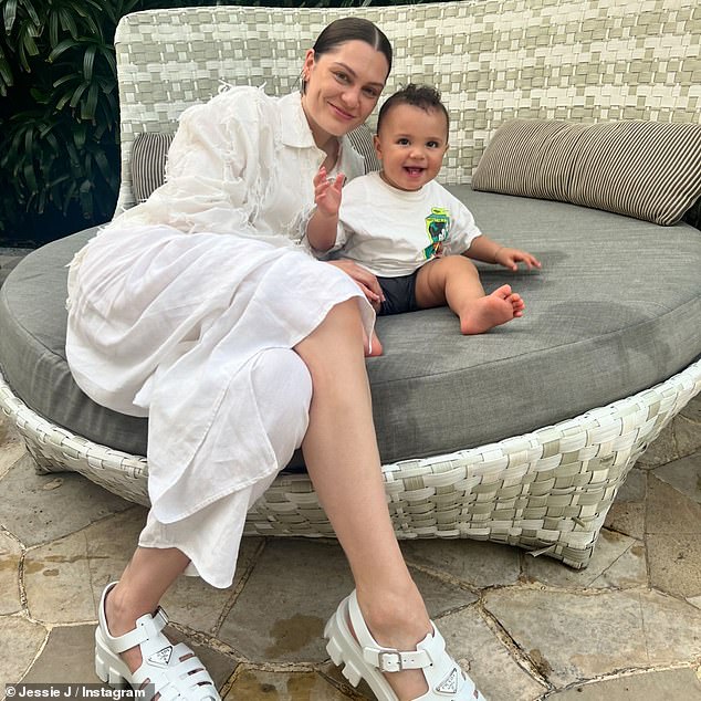 Jessie's post comes just weeks after she admitted 'the road to feeling like herself again has been a slow one' after welcoming her son, Sky, in May 2023