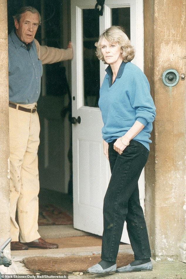 Major Shand (pictured with his daughter in 2006) also saw action in North Africa and in the battle of El Alamein was ordered to slip through enemy lines on a reconnaissance mission