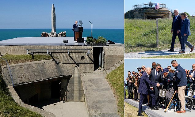 Biden says heroes killed on D-Day and troops who fought the Nazis would want America to