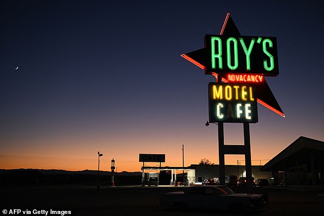 Roy's was originally opened by Roy Crowl to serve as a rest stop for motorists traveling on what used to be the primary east-west highway in the US, Route 66