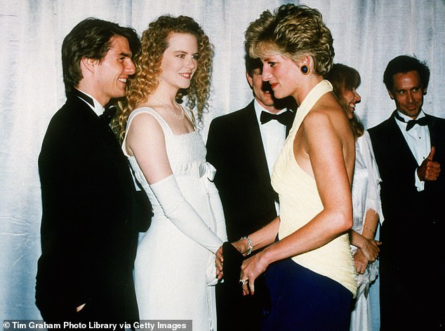 Tom is known to be a big fan of the British royal family - so it is perhaps no wonder that there is understood to have been a potential spark between him and the late Princess Diana. In 1992, when he was married to Nicole Kidman, Tom invited Diana to another London premiere of Far and Away