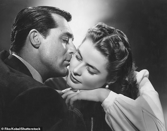 Ingrid Bergman is known for her timeless talent and Old Hollywood glamour - and it would appear Tom thinks so too. Pictured in the 1946 movie Notorious