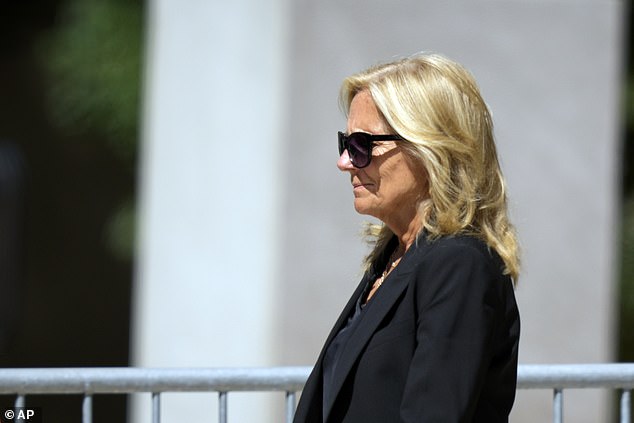 First lady Jill Biden departs from federal court Monday, June 10, 2024