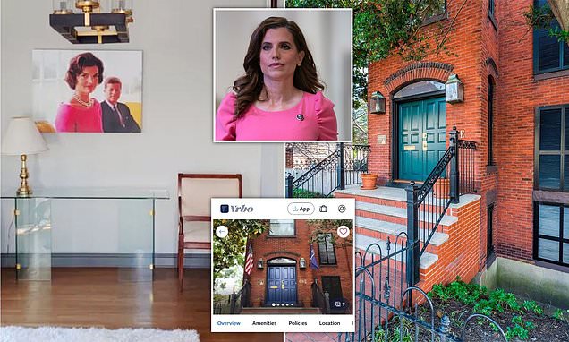 Nancy Mace listed her $1.6 million Capitol Hill home on VRBO and rents it out for