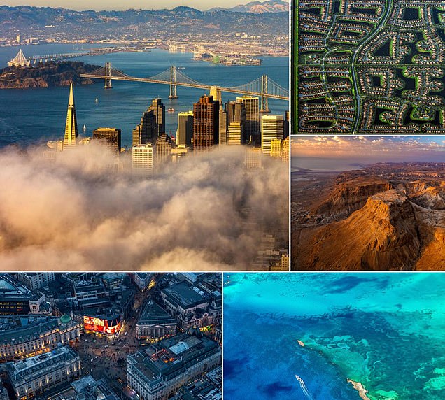 Behold the stunning pictures taken by a 75-year-old aerial photographer who has spent over