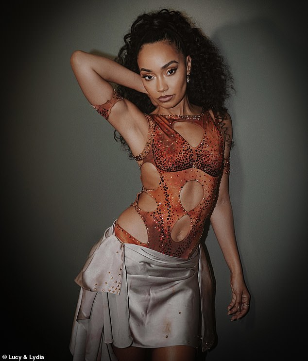 Leigh-Anne Pinnock announced her first-ever solo headline tour on Wednesday alongside a racy picture of herself wearing a daring cut-out bodysuit