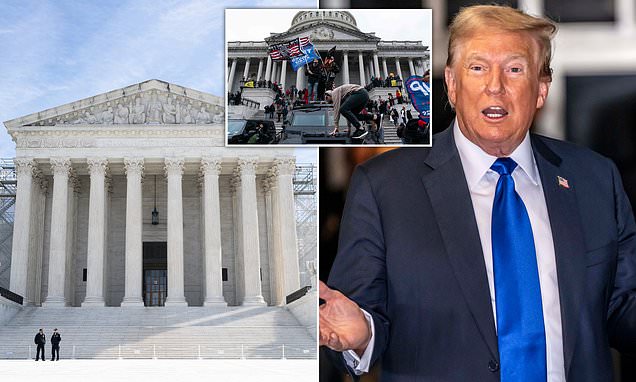 Trump has immunity from prosecution for official acts Supreme Court rules in monumental