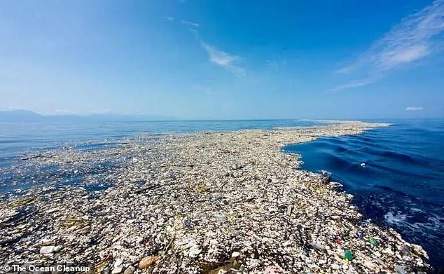 Shocking drone footage has laid bare the world's biggest garbage dump from above - comprising 100,000 tonnes of rubbish. A whopping 80 percent of the rubbish is discarded fishing equipment from developed countries - mostly China, Korea, Japan and the US