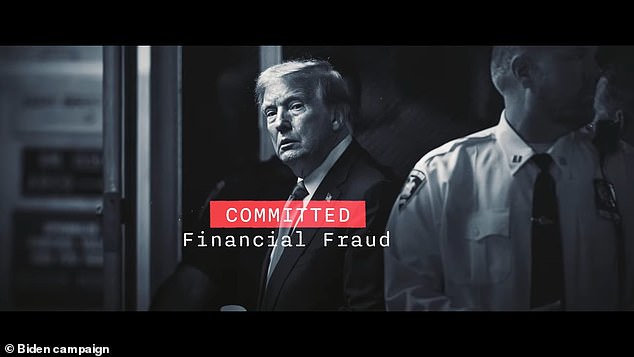 The Biden campaign released an ad titled 'Character Matters' which focuses on Trump's criminal conviction ahead of the first debate. It is part of the campaign's $50 million June ad spending which will target voters in battleground states