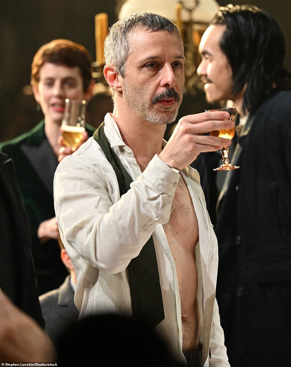 The best lead actor in a play winner was Succession star Jeremy Strong in a revival of Henrik Ibsen's An Enemy Of The People (pictured)