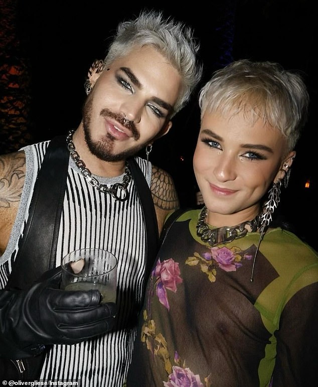 Adam Lambert, 42, has been in a relationship with Oliver Gliese, 28, since February 2021. The couple were initially linked in 2020, before becoming official the following year